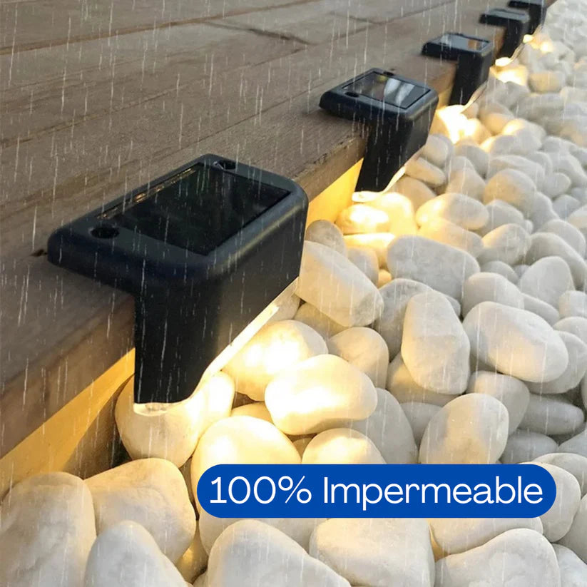 Luces LED con Carga Solar Pack de 4