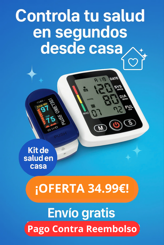 COMBO DE SALUT OXÍMETRO + TENSIÓMETRO