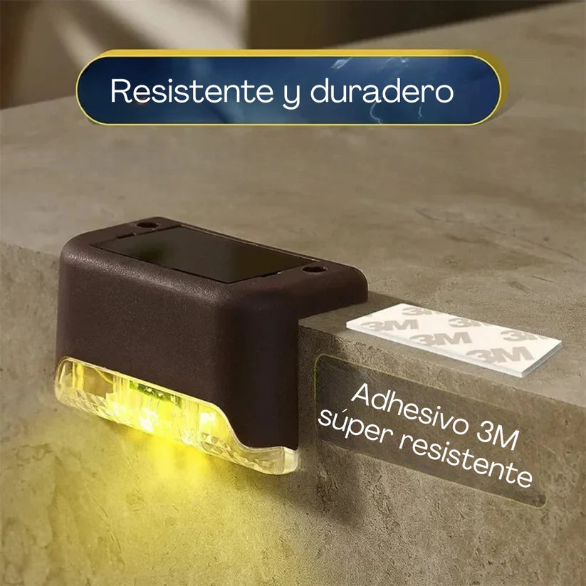 Luces LED con Carga Solar Pack de 4