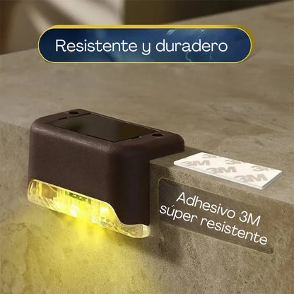Luces LED con Carga Solar Pack de 4